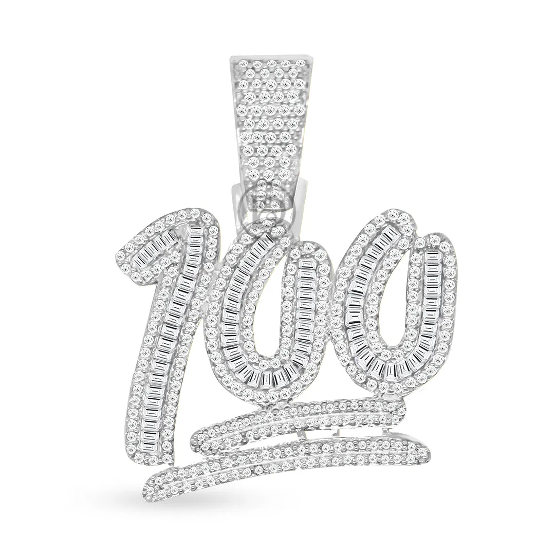 10k yellow gold custom pendant with 1.00ct diamonds