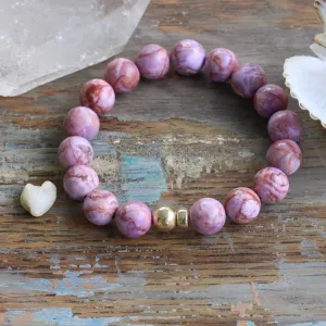 10mm Crazy Lace Pink Agate