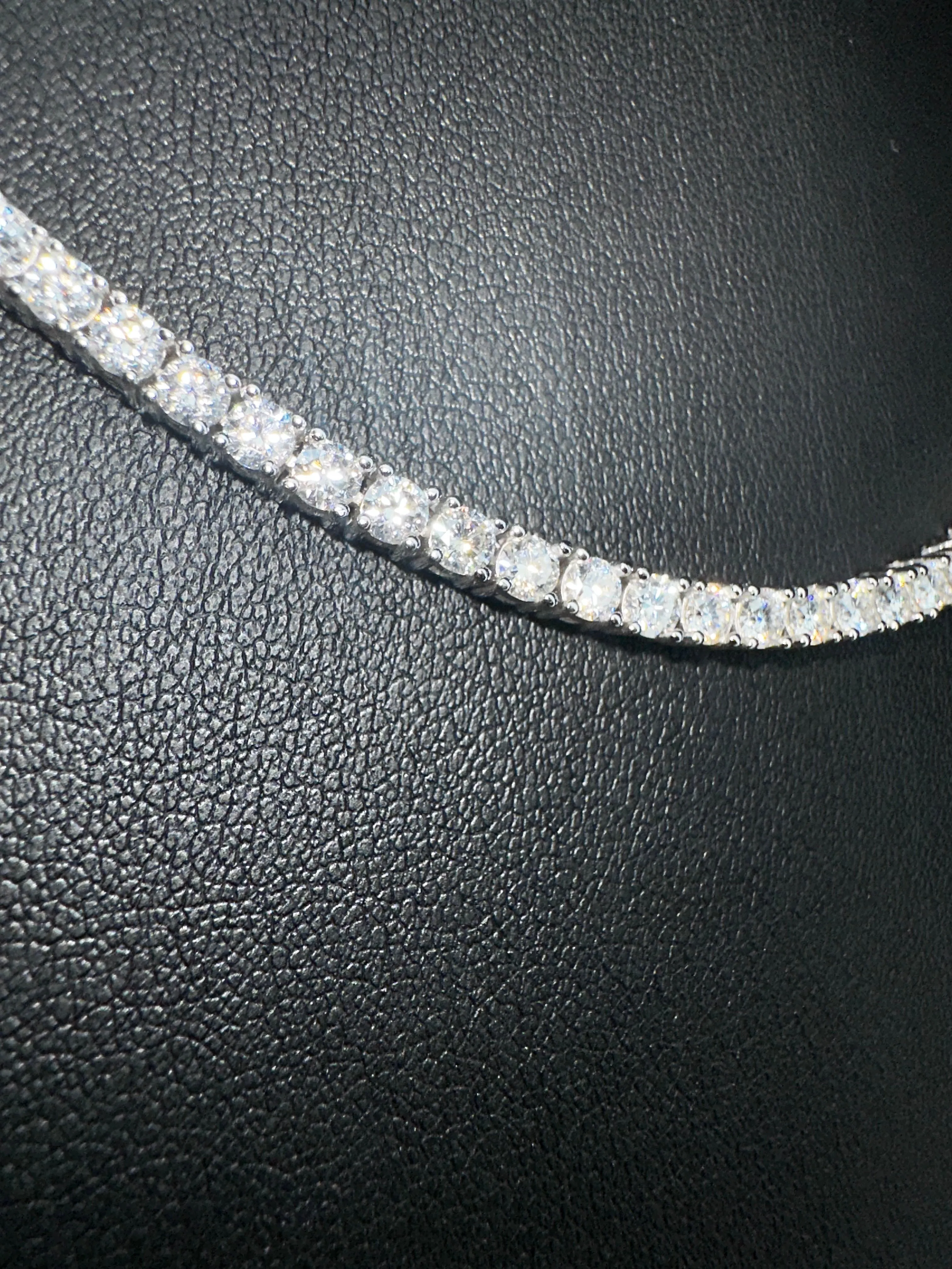 3mm Moissanite Tennis Chain (STOCK)