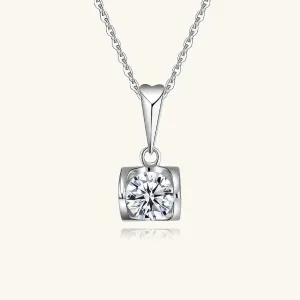 Angel's Kiss Moissanite Pendant Necklace