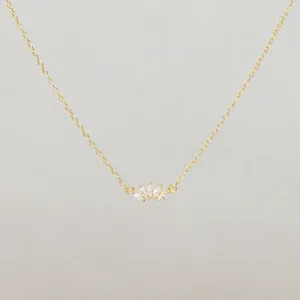Arc CZ Necklace
