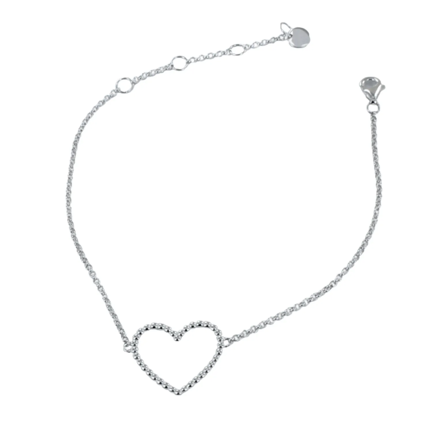 Beaded Heart Bracelet
