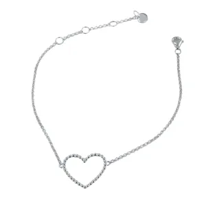 Beaded Heart Bracelet