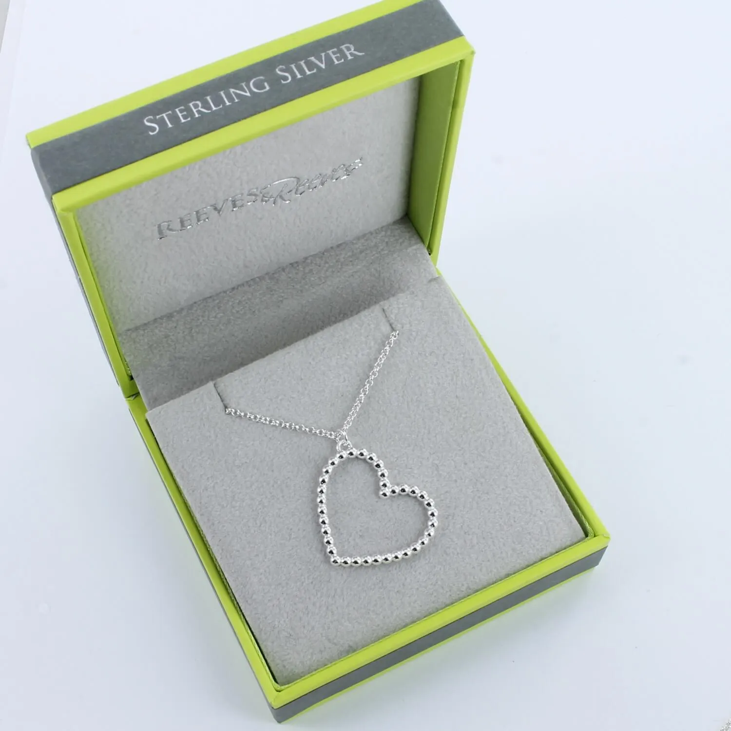 Beaded Heart Necklace