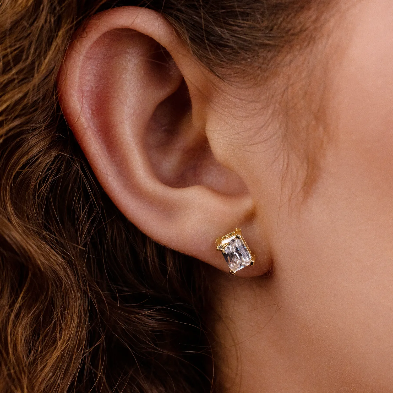 Birthstone Stud Earrings
