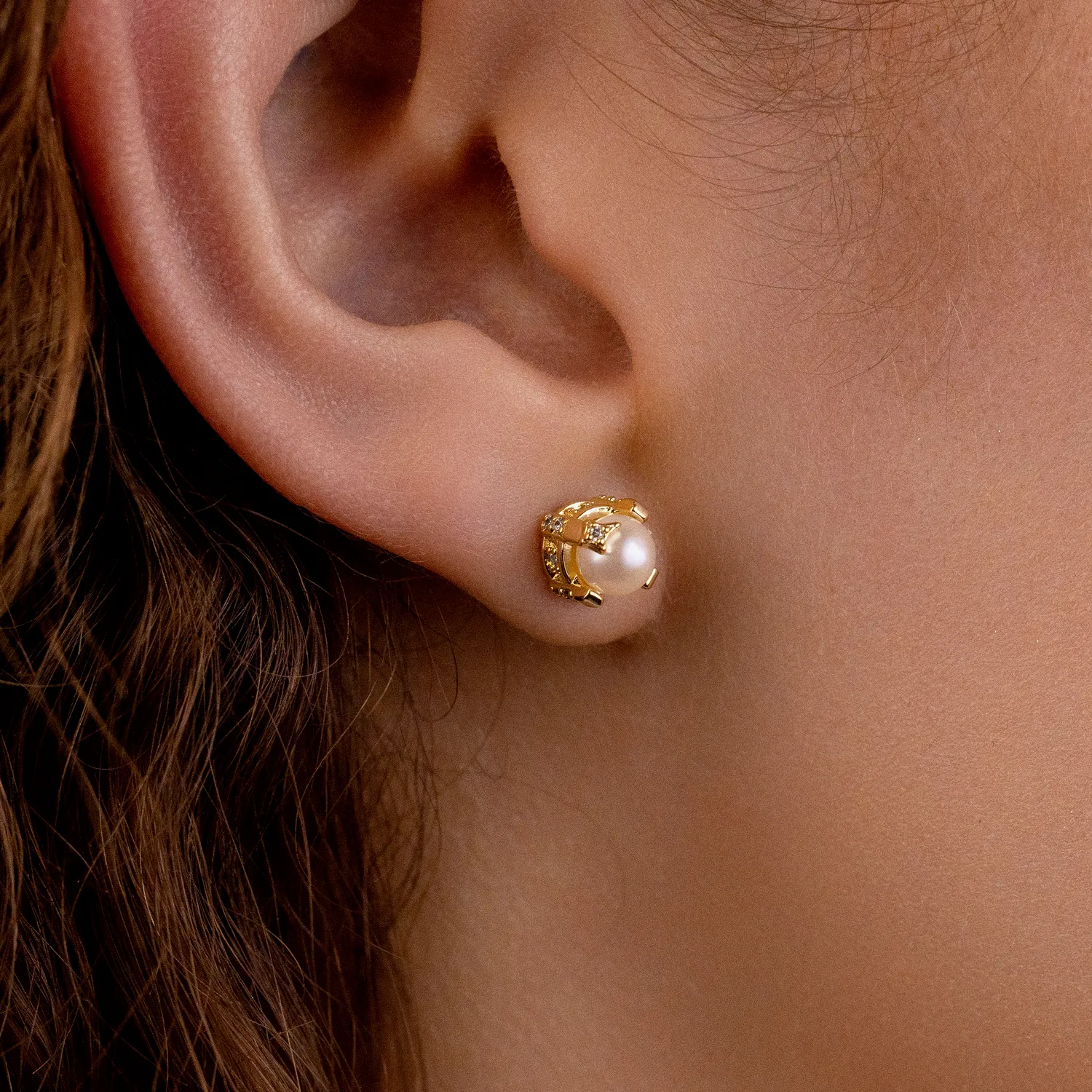 Birthstone Stud Earrings