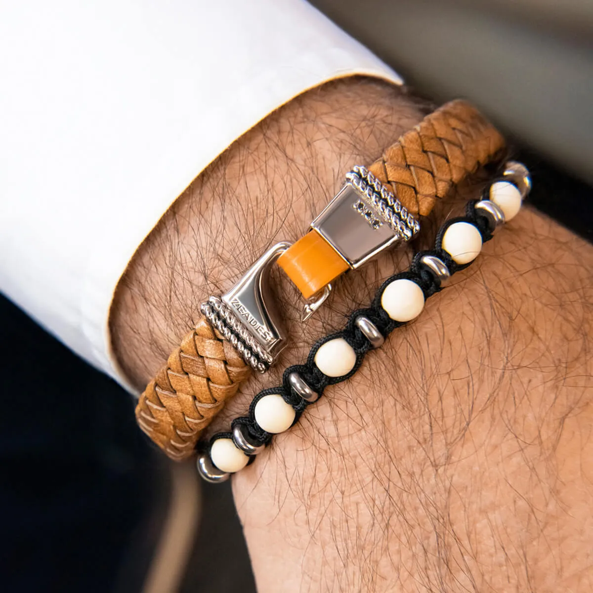 Bracelet TANGON CORDE Sable OR SI