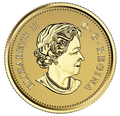 Canada Gold 2016 $250 A Celebration of HM 90th Birthday - Tiara Series 1.93oz, .9999