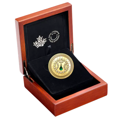 Canada Gold 2016 $250 A Celebration of HM 90th Birthday - Tiara Series 1.93oz, .9999