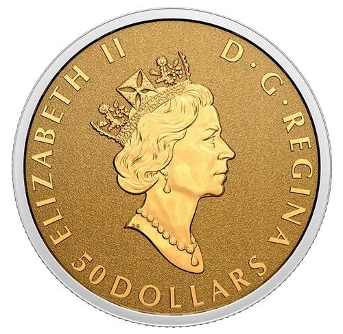 Canada Gold 2022 Set Gold Maple Leaf - A Shining Crown, 4-coins PF 1.4oz, .9999