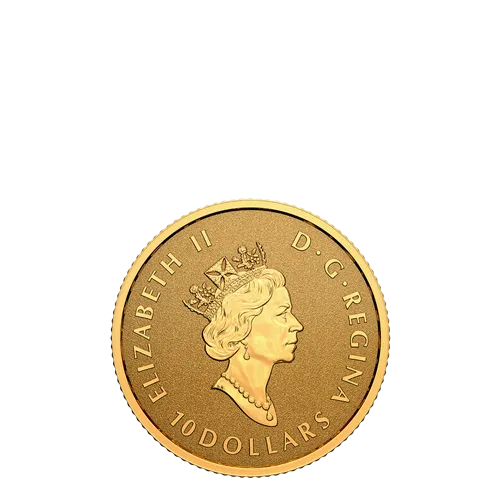 Canada Gold 2022 Set Gold Maple Leaf - A Shining Crown, 4-coins PF 1.4oz, .9999