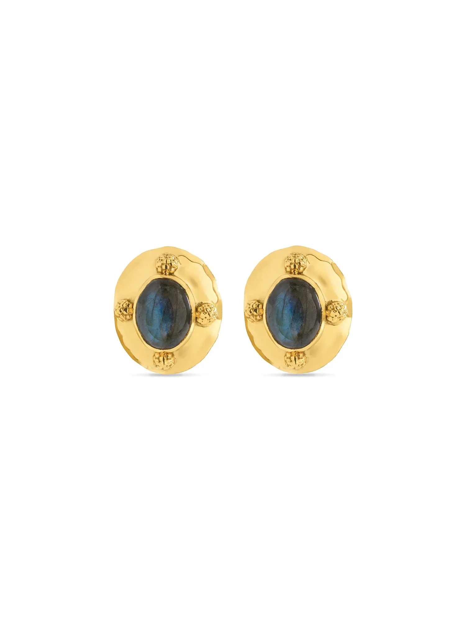 Capucine De Wulf Cleopatra Oval Earrings