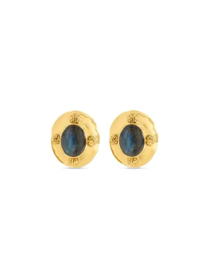 Capucine De Wulf Cleopatra Oval Earrings