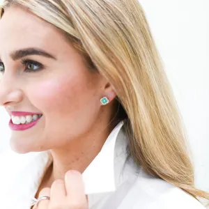 Chloe Stud Turquoise