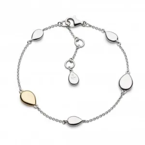 Coast Pebble Golden RP/GD 7.5" Station Bracelet 70186GRP