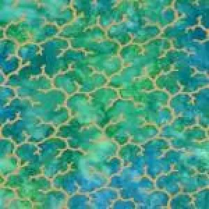 Coral Reef With Metallic - Wave