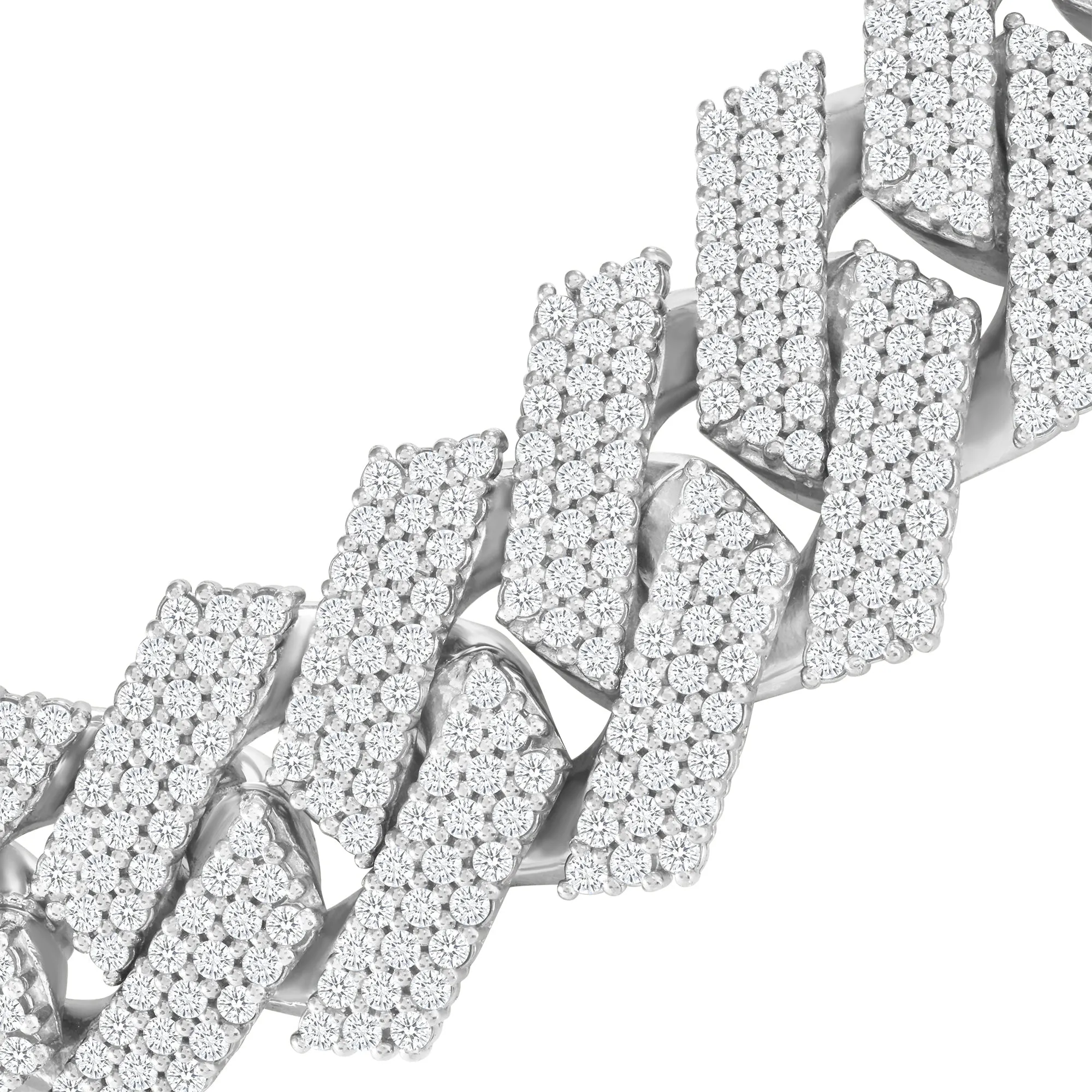 Diamond Miami Cuban Necklace - 14k Gold 15mm