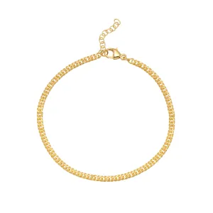 Double Curb Chain Bracelet