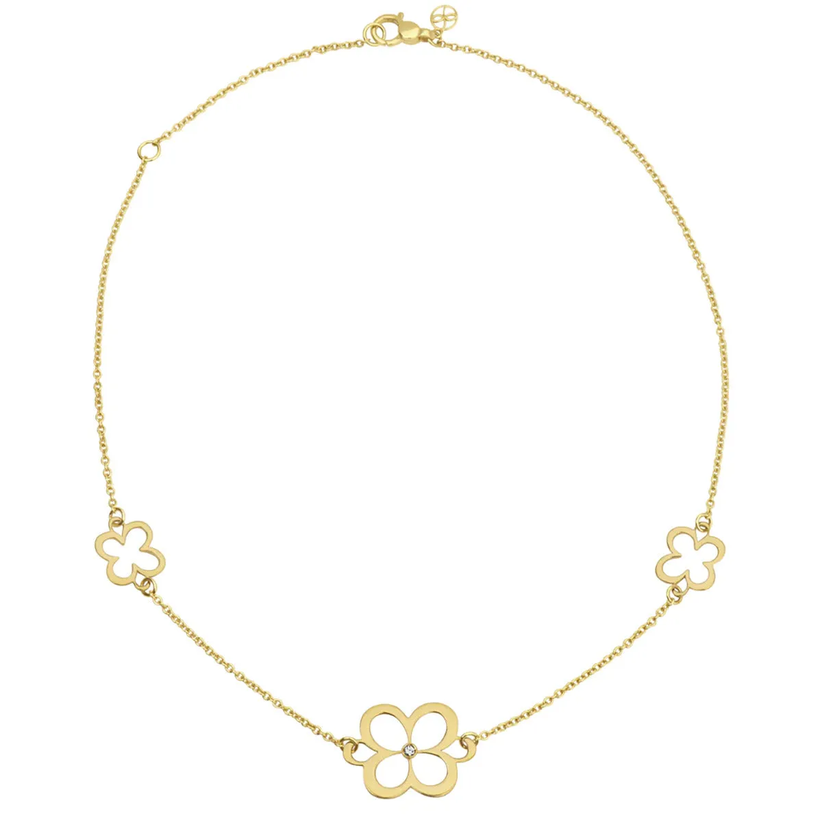 Fiore Classic Chain Necklace with Diamond