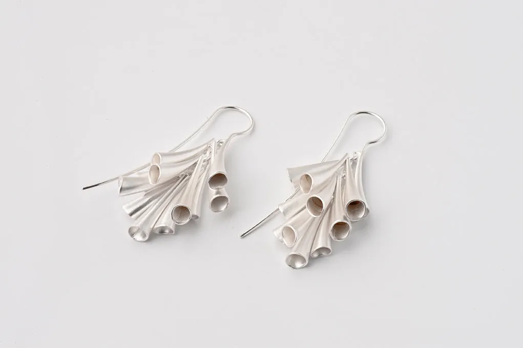 FLUTE CLUSTER DANGLE Earrings