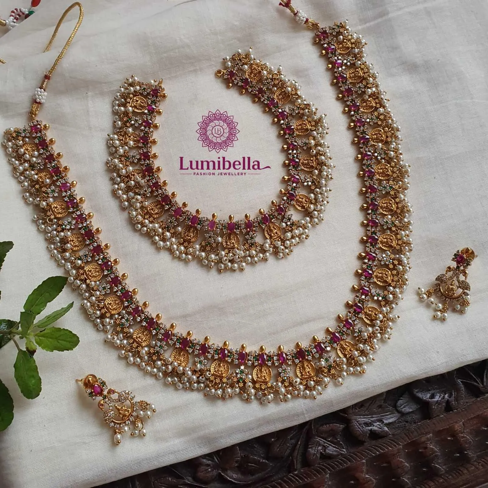 Guttapusalu Combo Matte Gold Set