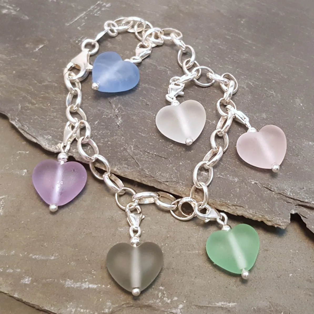 Harmony Collection - Cora Heart Clip on Charms