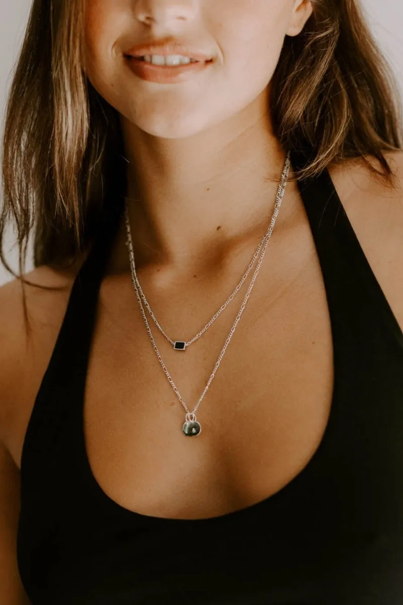 Initial Pendant - Silver