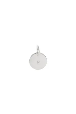 Initial Pendant - Silver