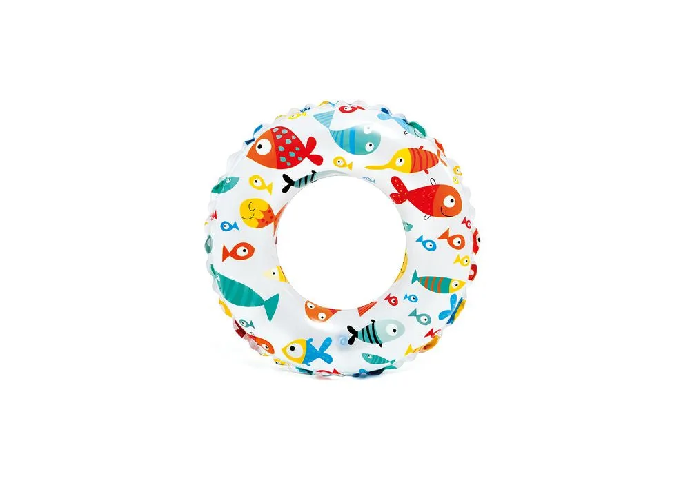 Intex 59241 24 Inch(60cm) Lively Print Swim Rings Assorted Styles
