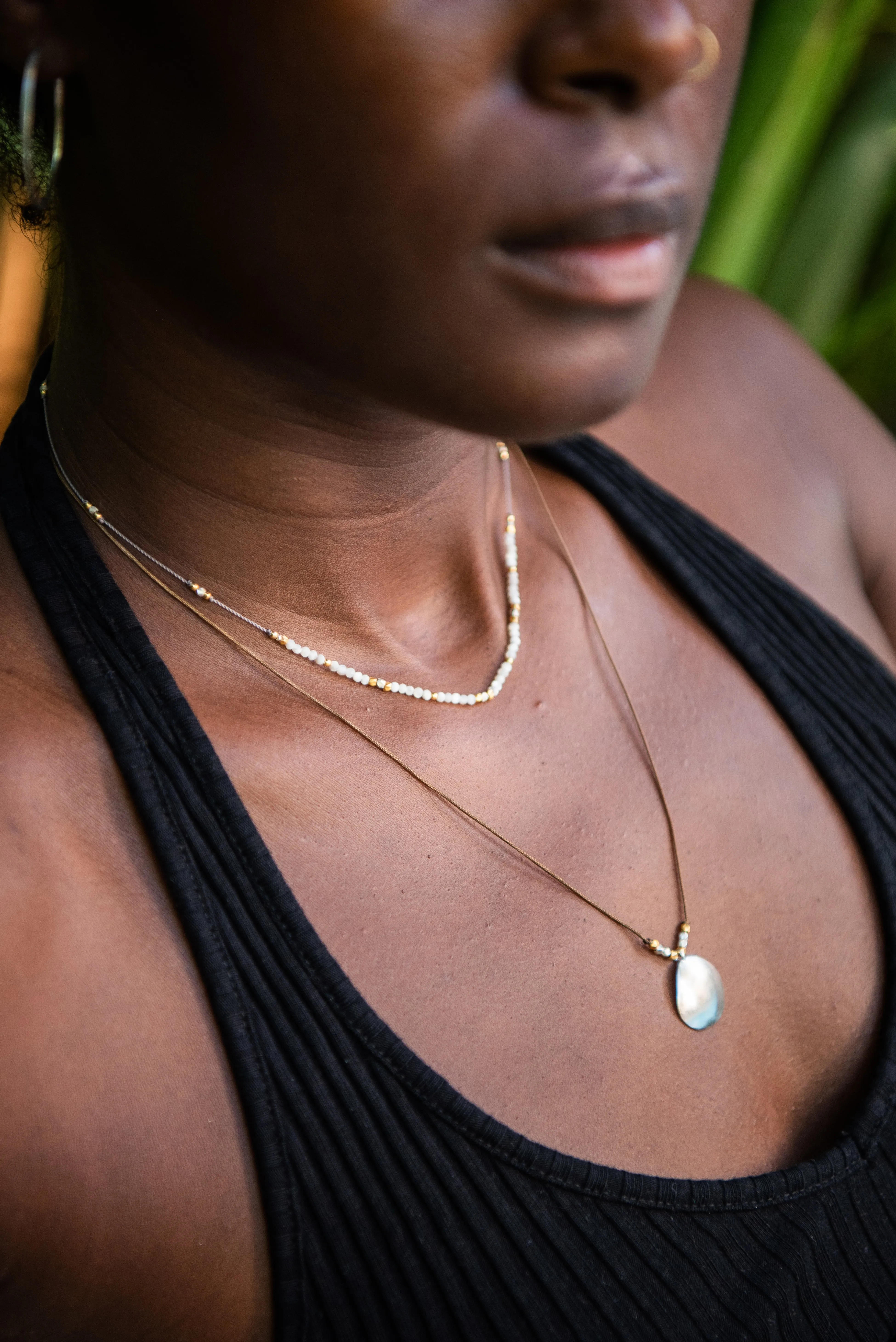 Journey Necklace - Mother of Pearl