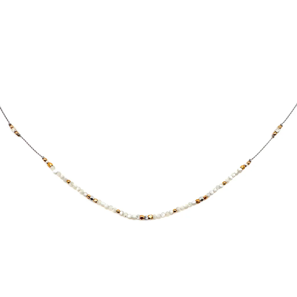 Journey Necklace - Mother of Pearl