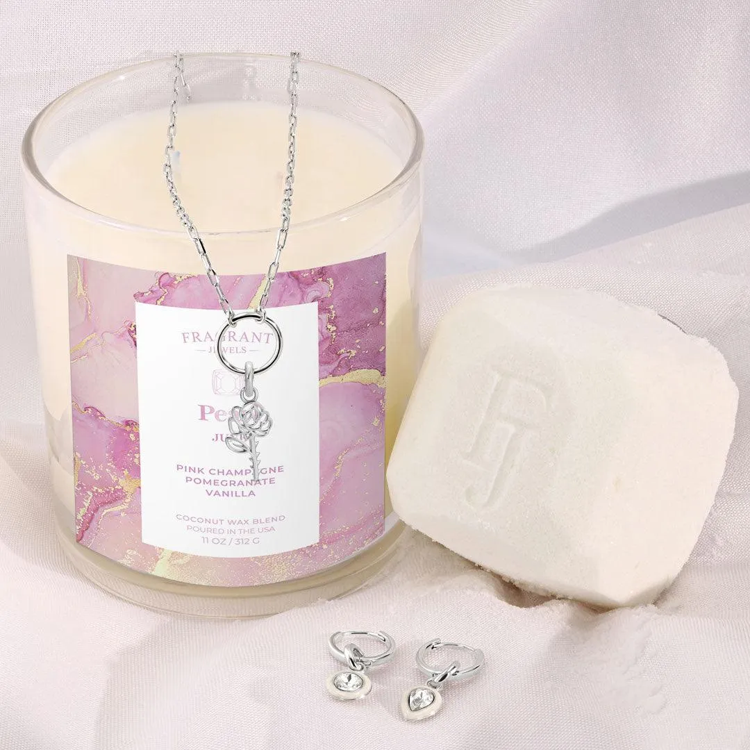 July Ruby Birthstone Charm - Bath Bomb
