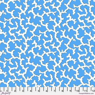 Kaffe Fassett Coral - Blue