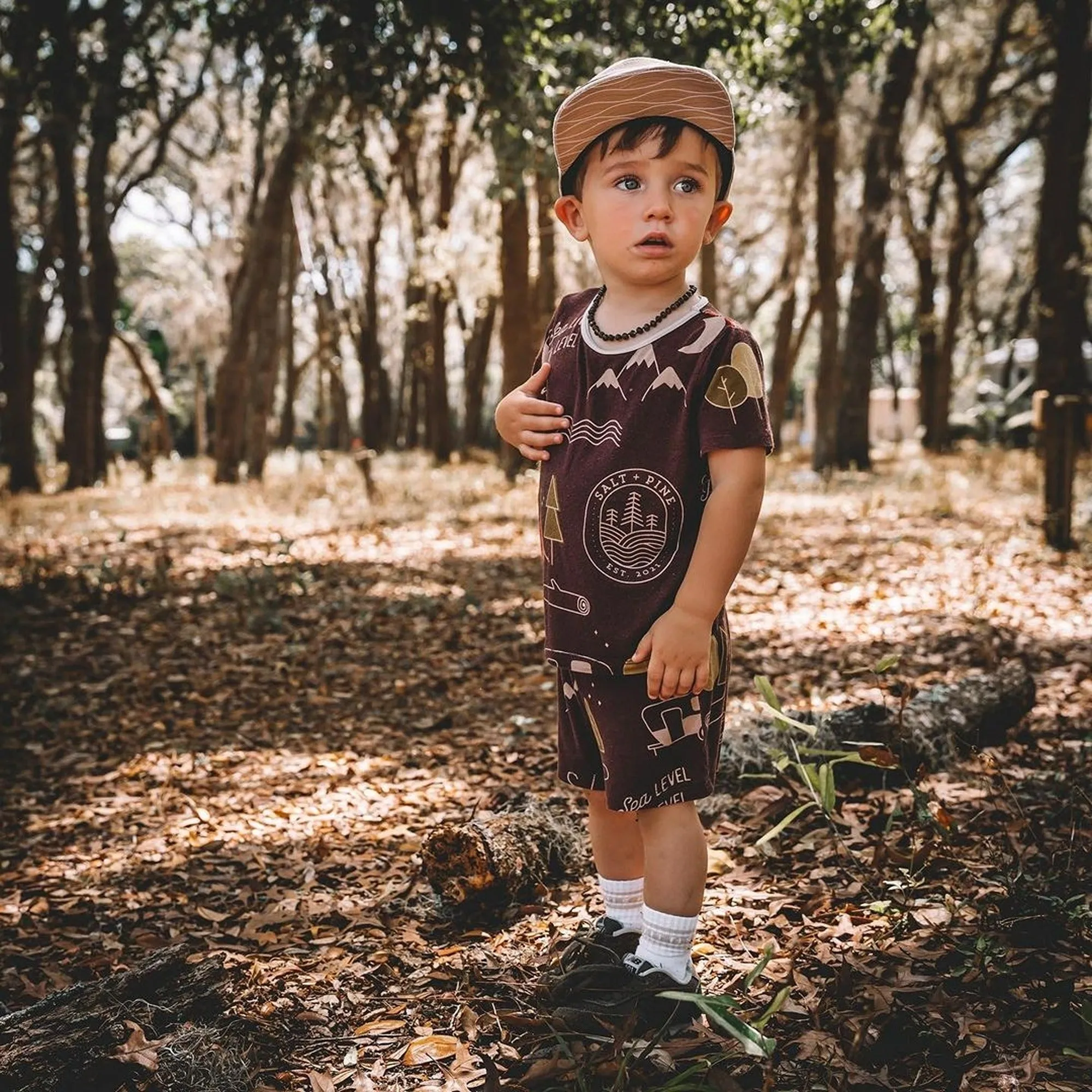 Kids | Raw Cherry Baltic Amber Necklace