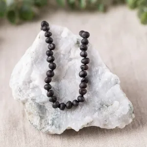 Kids | Raw Cherry Baltic Amber Necklace