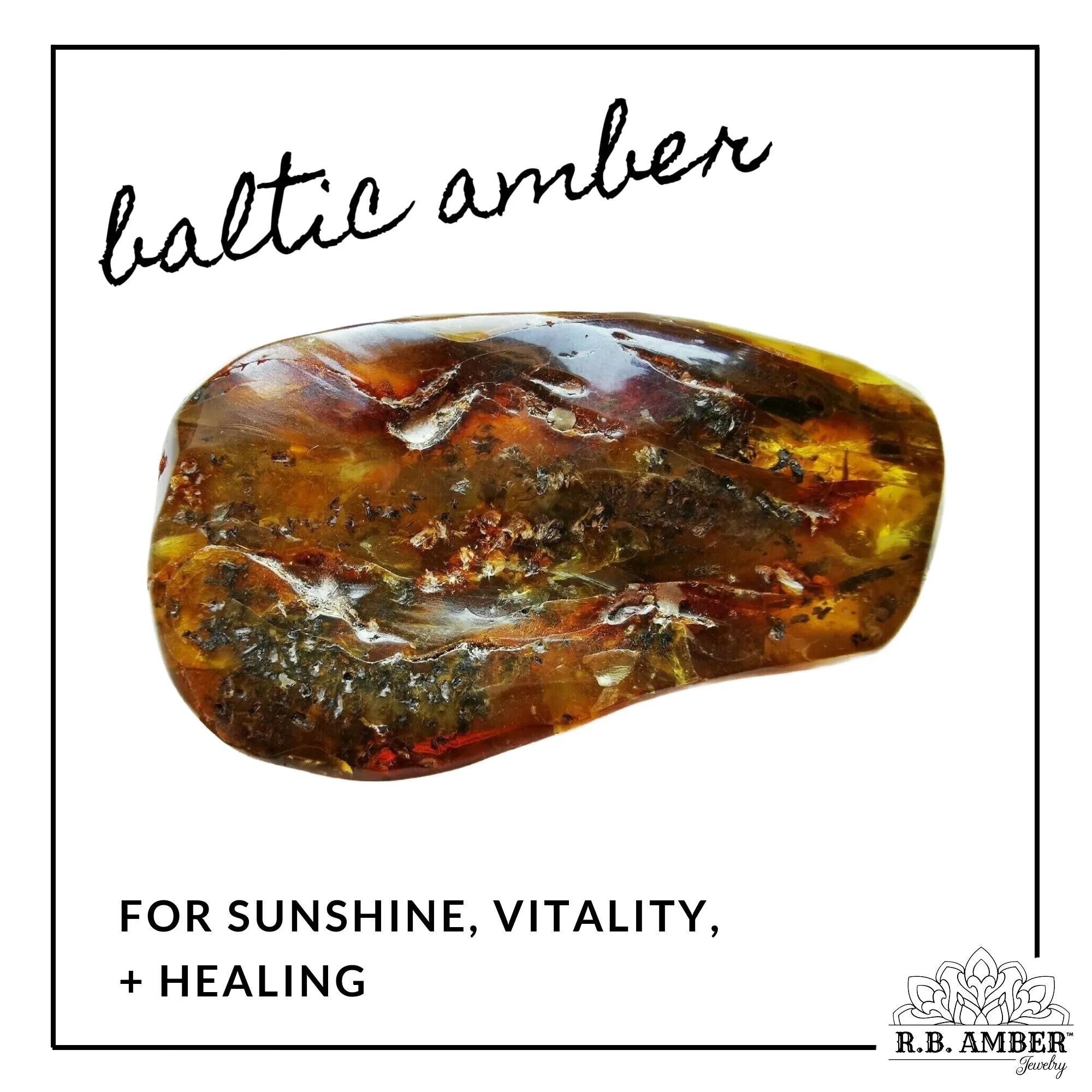 Kids | Raw Cherry Baltic Amber Necklace
