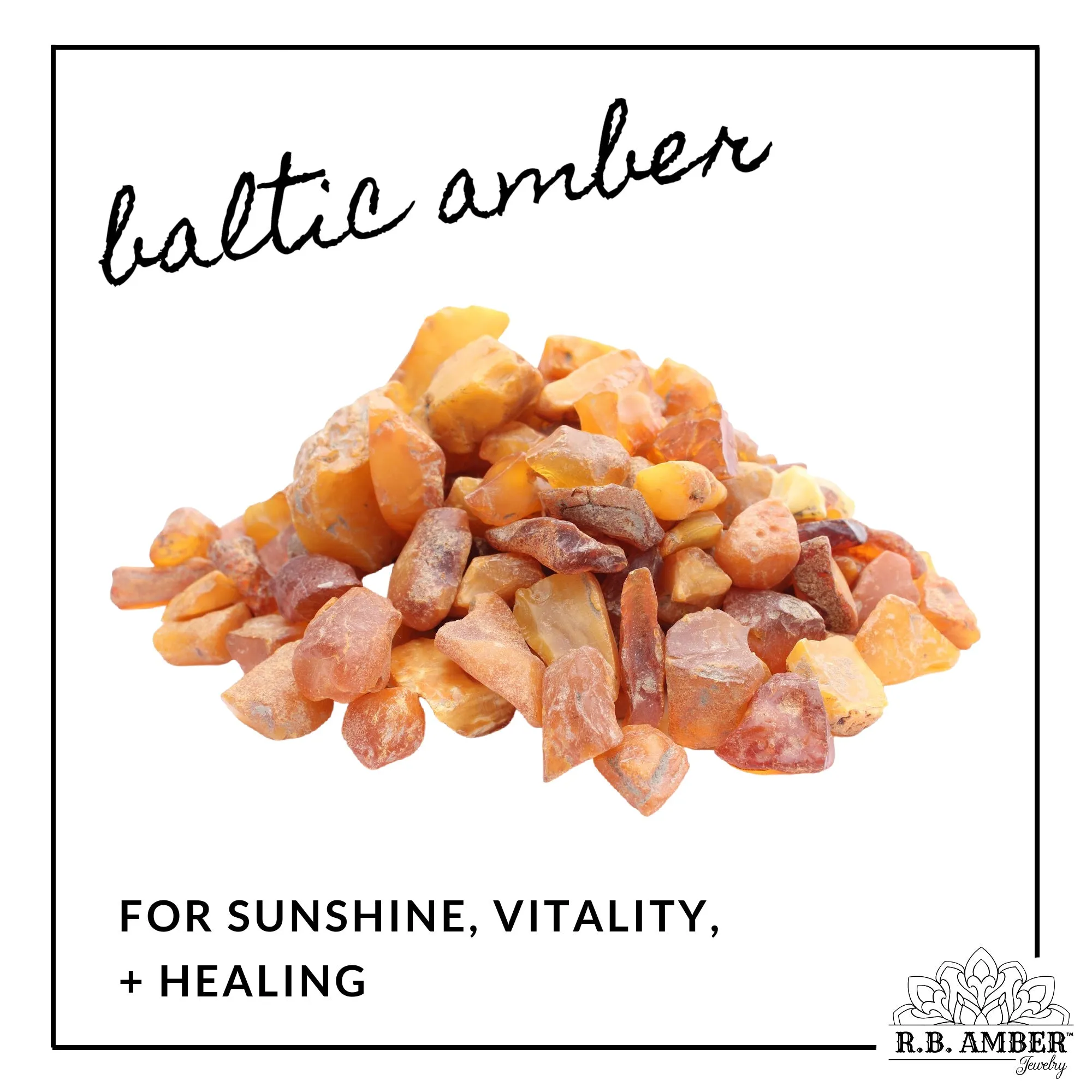 Kids | Raw Cognac Baltic Amber Bracelet