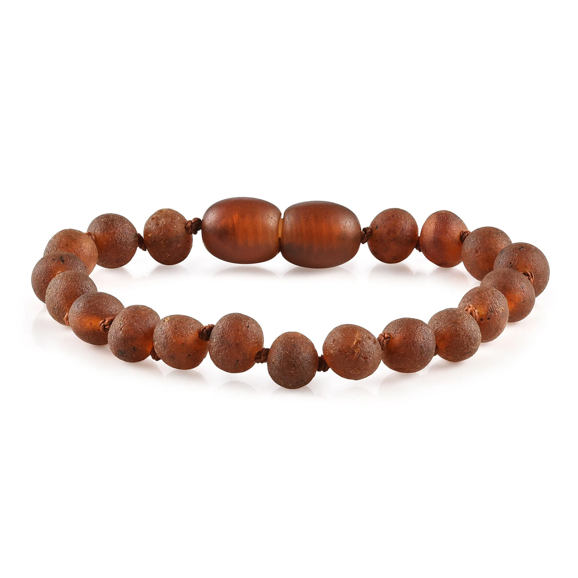 Kids | Raw Cognac Baltic Amber Bracelet