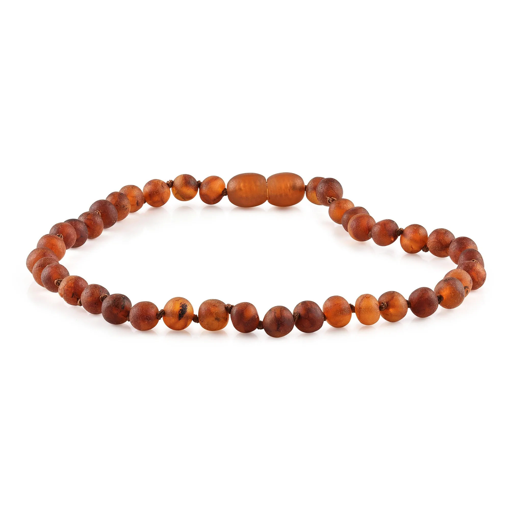 Kids | Raw Cognac Baltic Amber Necklace