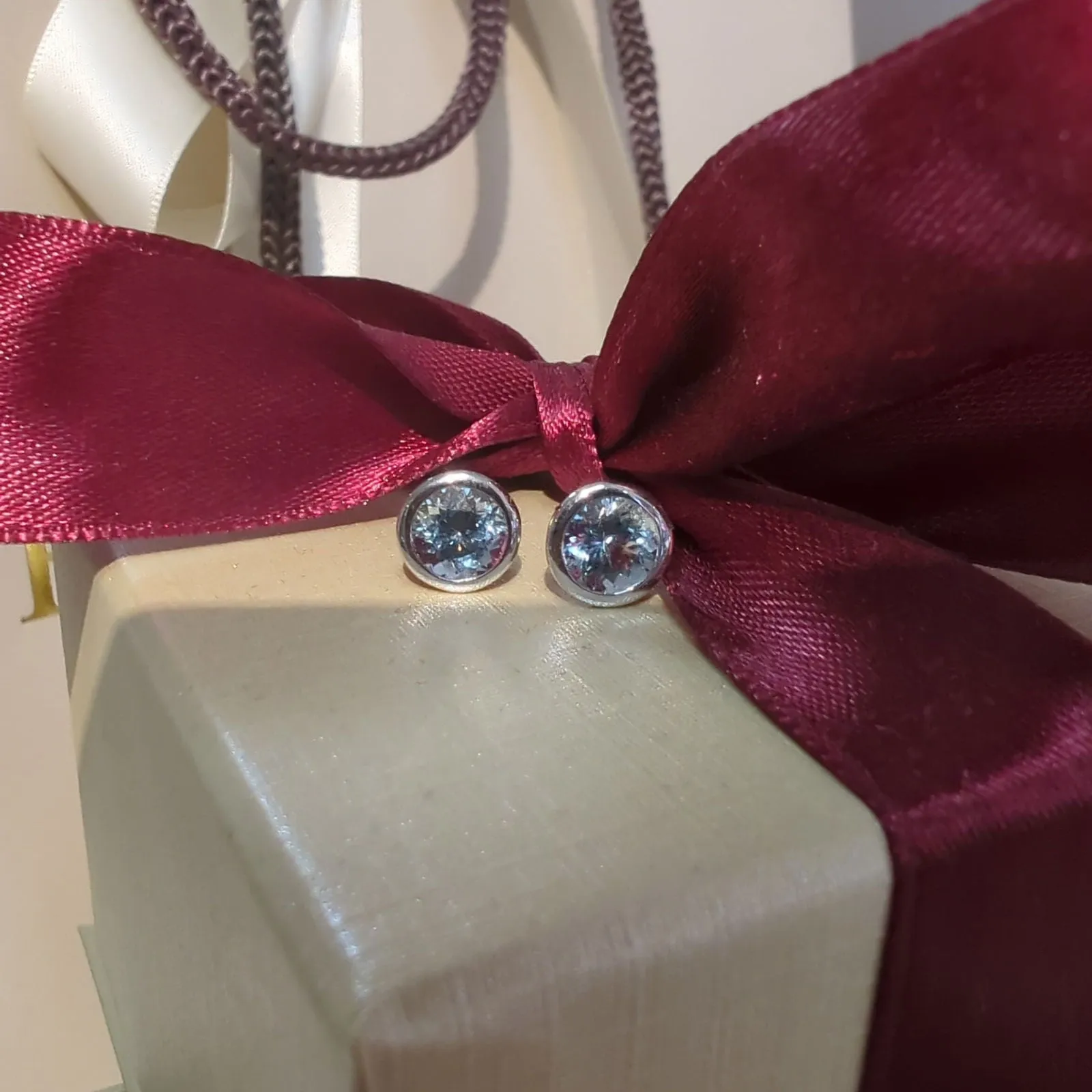 Kimberly Collins Aquamarine Studs