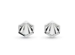 Kit Heath Silver Deco Petite Stud Earrings (SI2756)