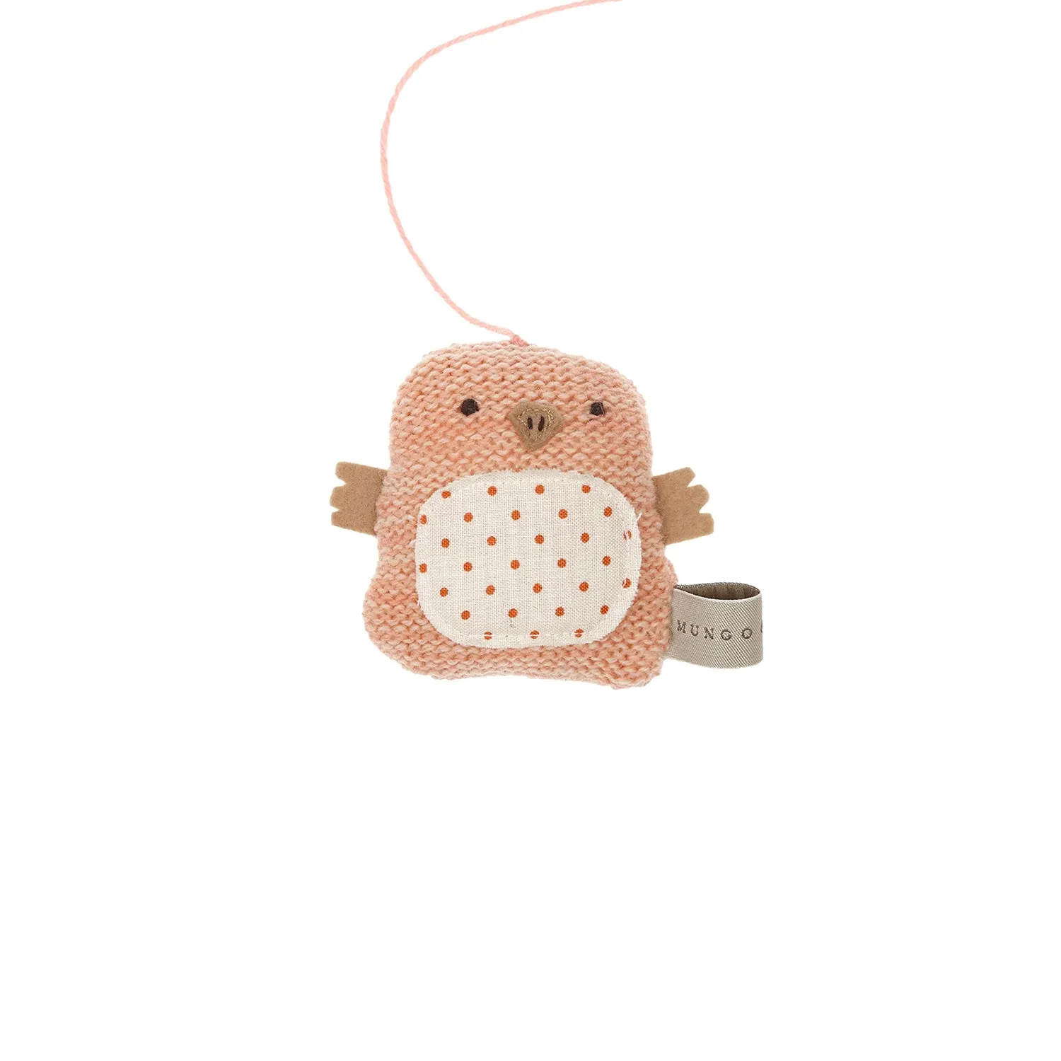 Knitted Robin Cat Toy