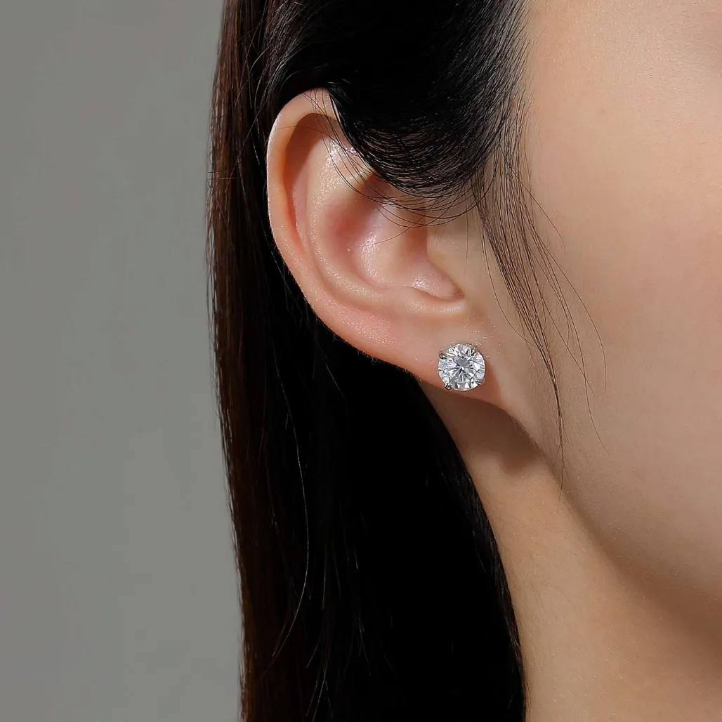 LaFonn Solitaire Stud Earrings