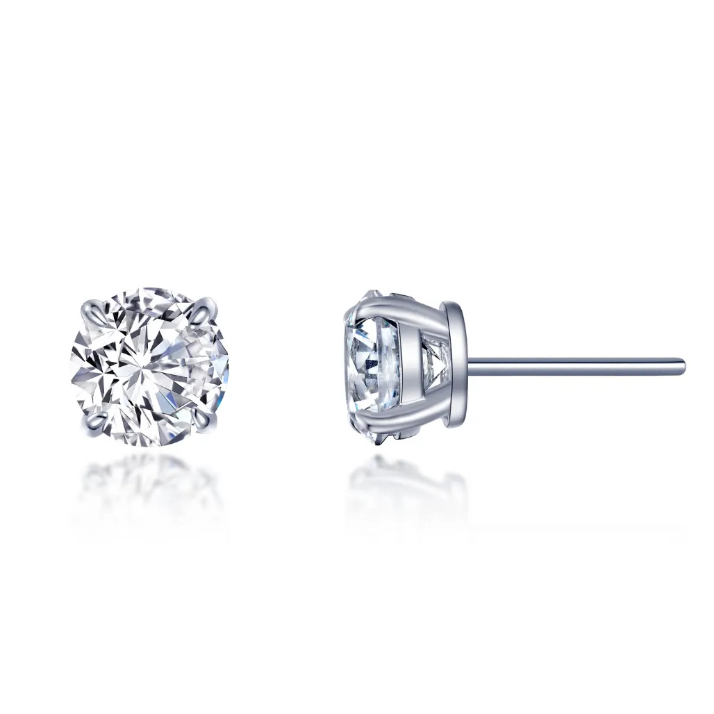 LaFonn Solitaire Stud Earrings