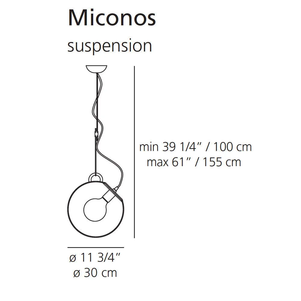 miconos suspension lamp | Artemide