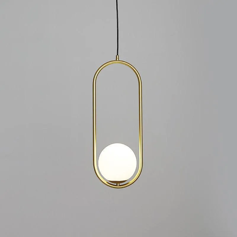 Mila Brass Pendant Light
