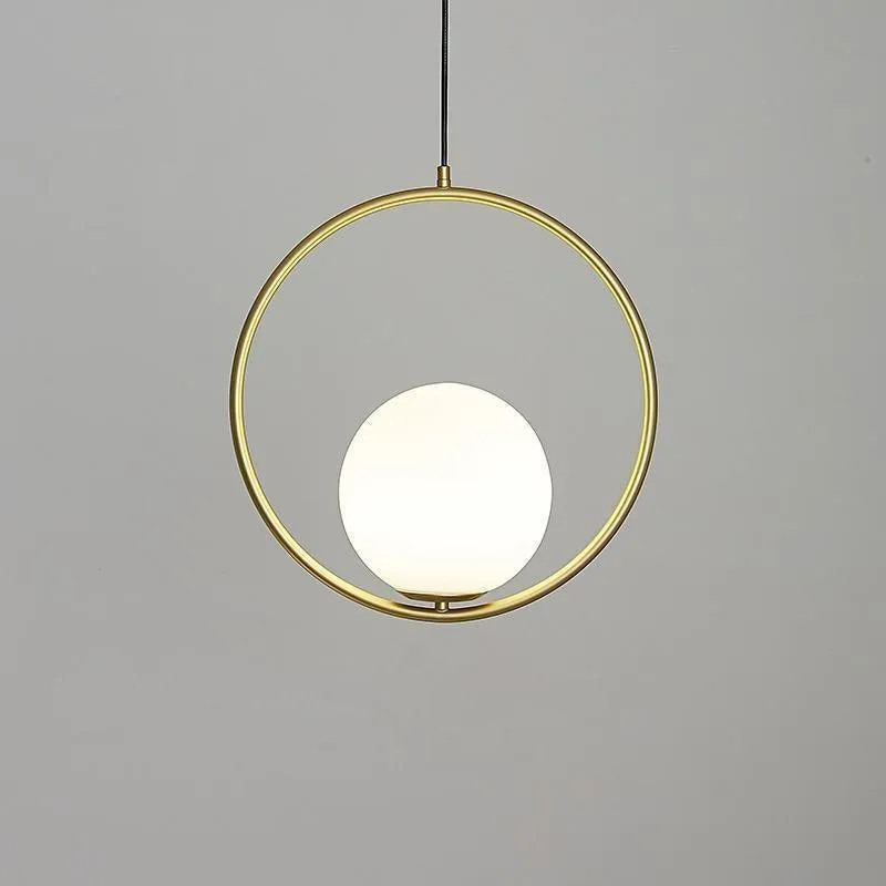 Mila Brass Pendant Light