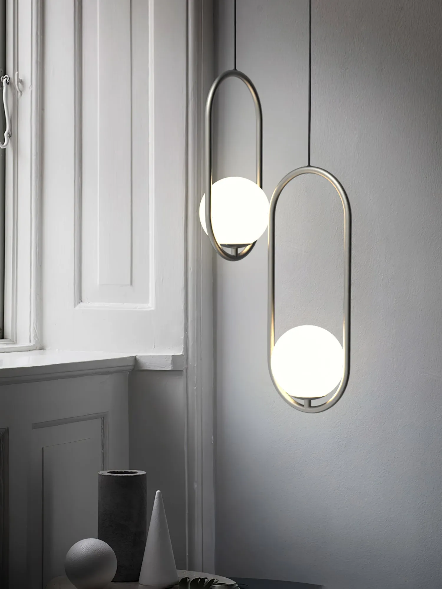 Mila Brass Pendant Light