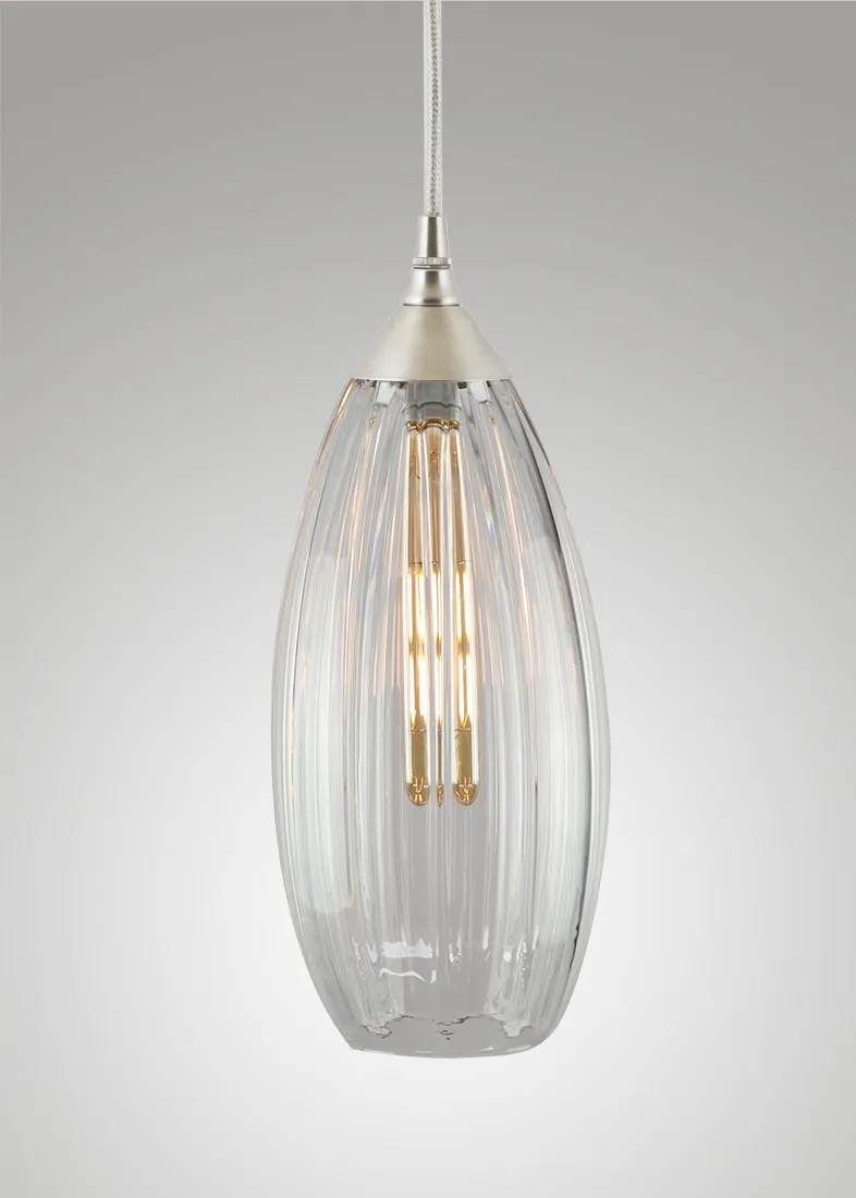 Mirage Glass Large Spindle Pendant