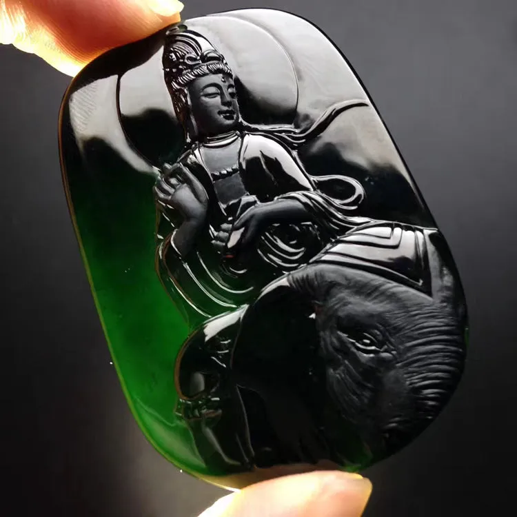 Natural Jade Pendant Jadeite Pendant PT340